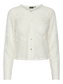 PCKADDI Cardigan - Cloud Dancer