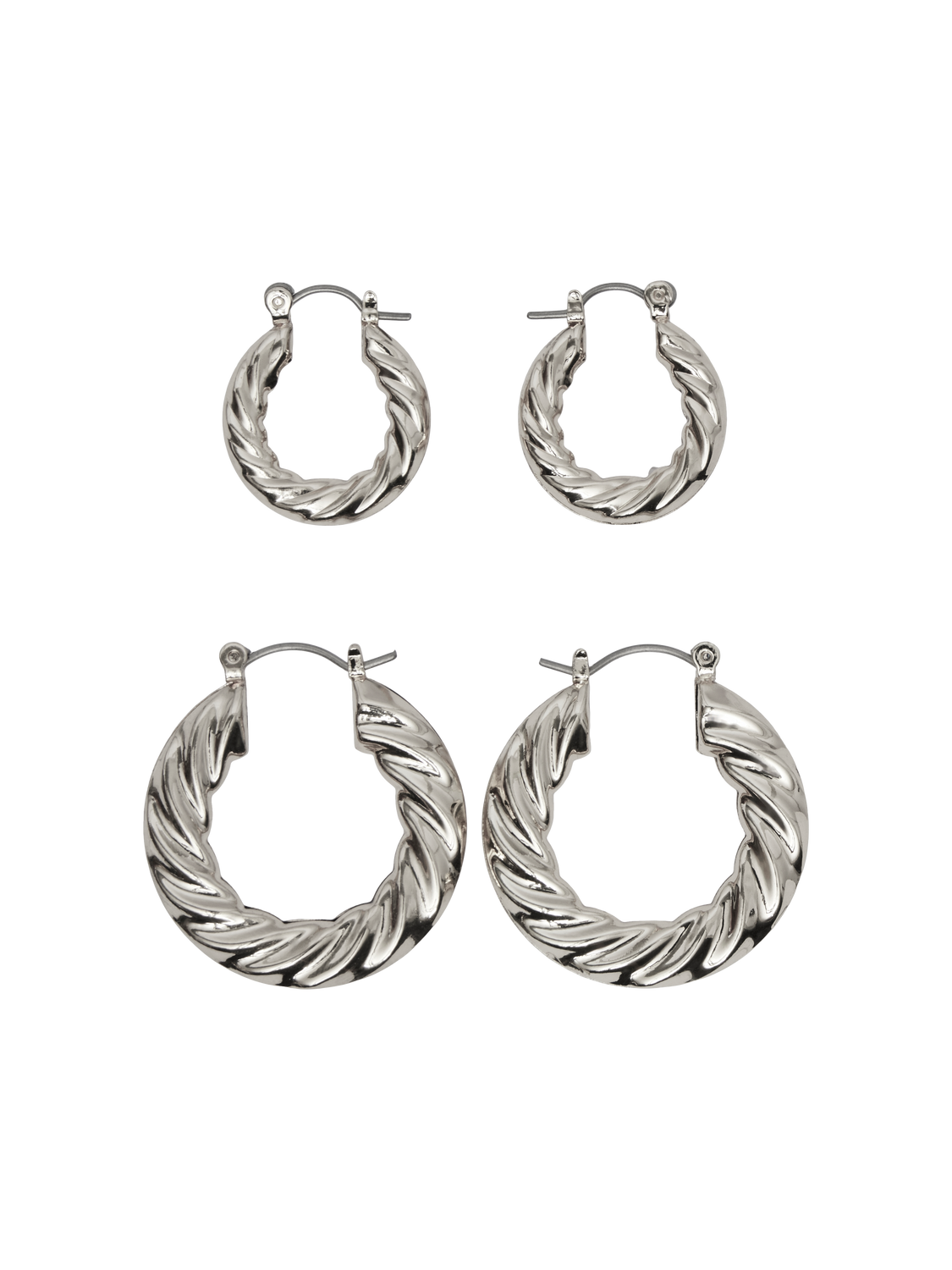 PCMIFFI Earrings - Silver Colour