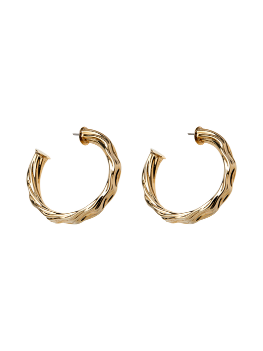 PCMIJHA Earrings - Gold Colour