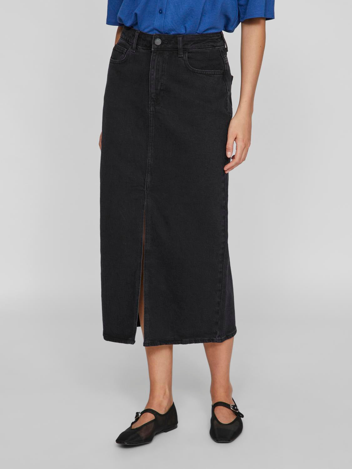 VIJAF Skirt - Black Denim