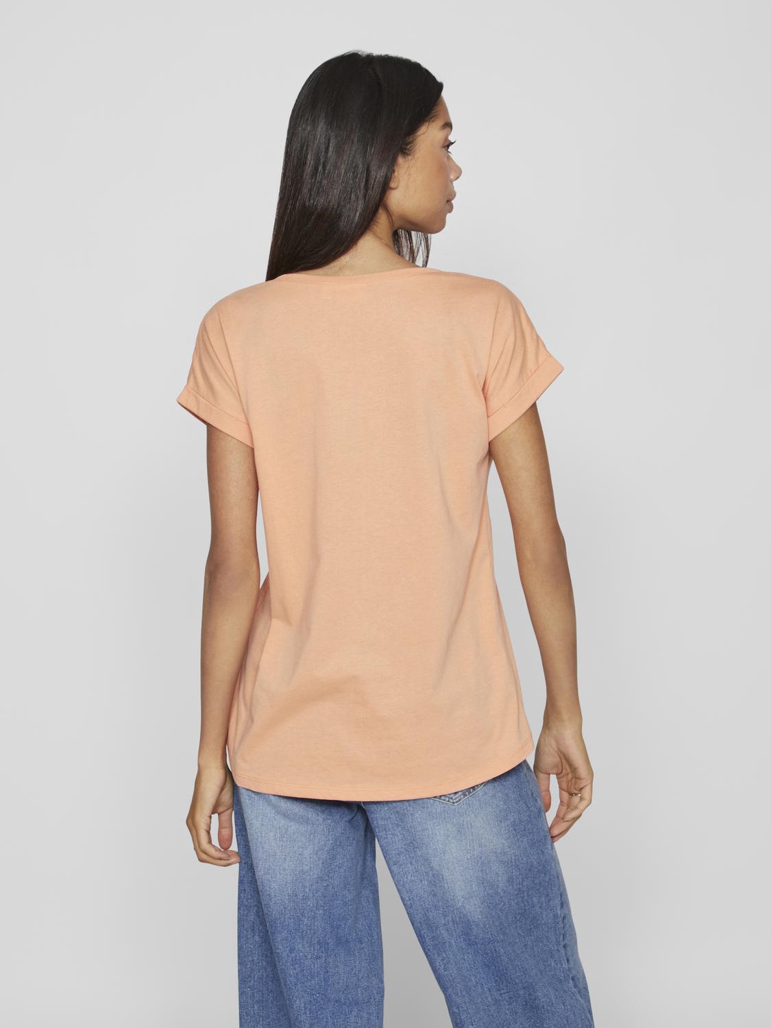 VIDREAMERS T-Shirt - Shell Coral