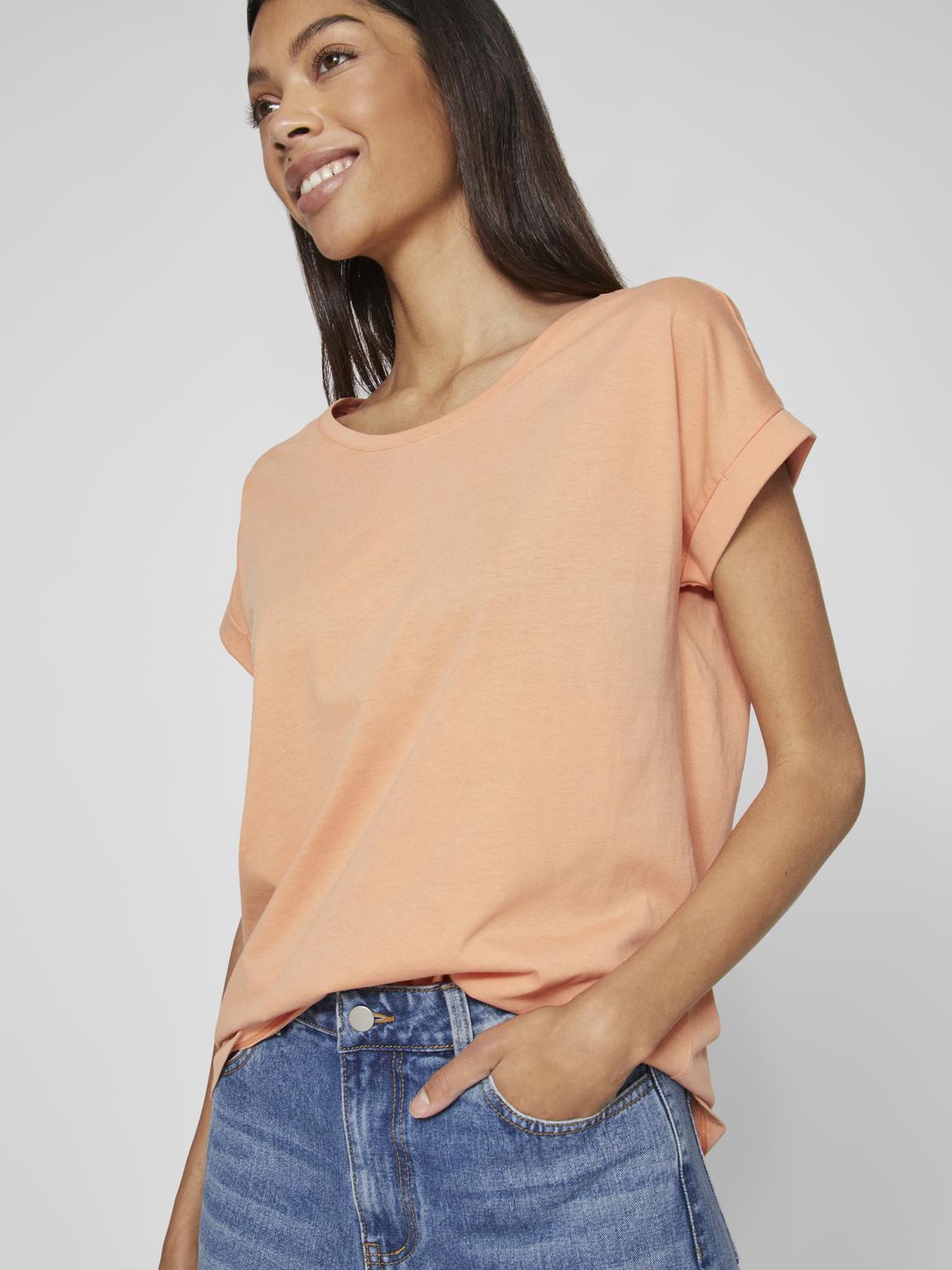 VIDREAMERS T-Shirt - Shell Coral