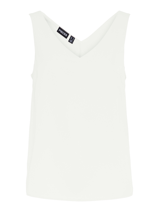 PCFRANAN Tank Top - Bright White